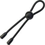 Mack Tuff Adjustable Silicone Cock Tie - Black - Image 2