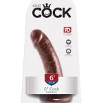 King Cock 6-Inch Cock - Brown