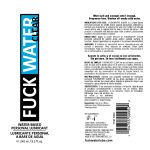 Fuck Water Clear 8.1oz Water Based Lubricant