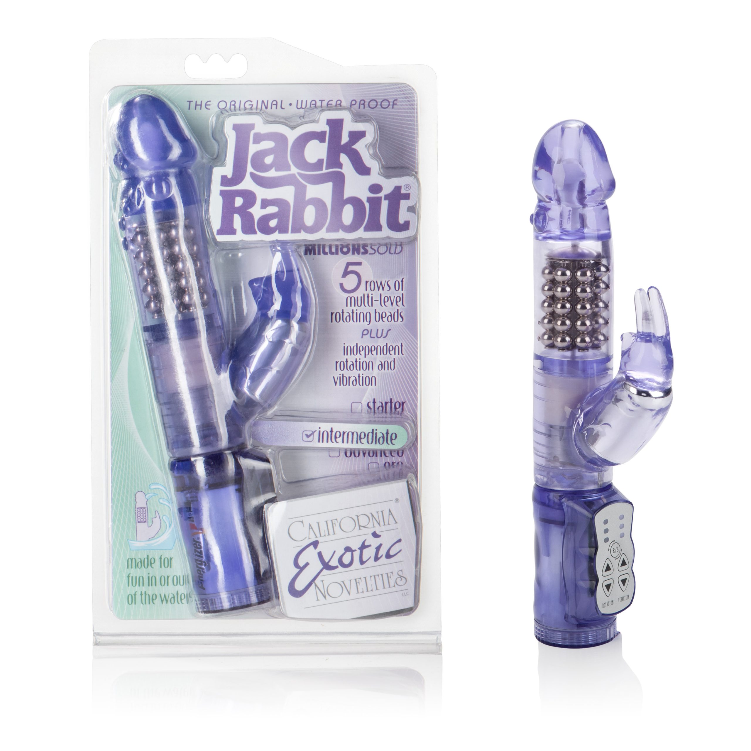 ilsmNOyc54jU4DSlW9DyRH0sQjiELyAY Waterproof Jack Rabbit 5 Rows - Purple - Image 1