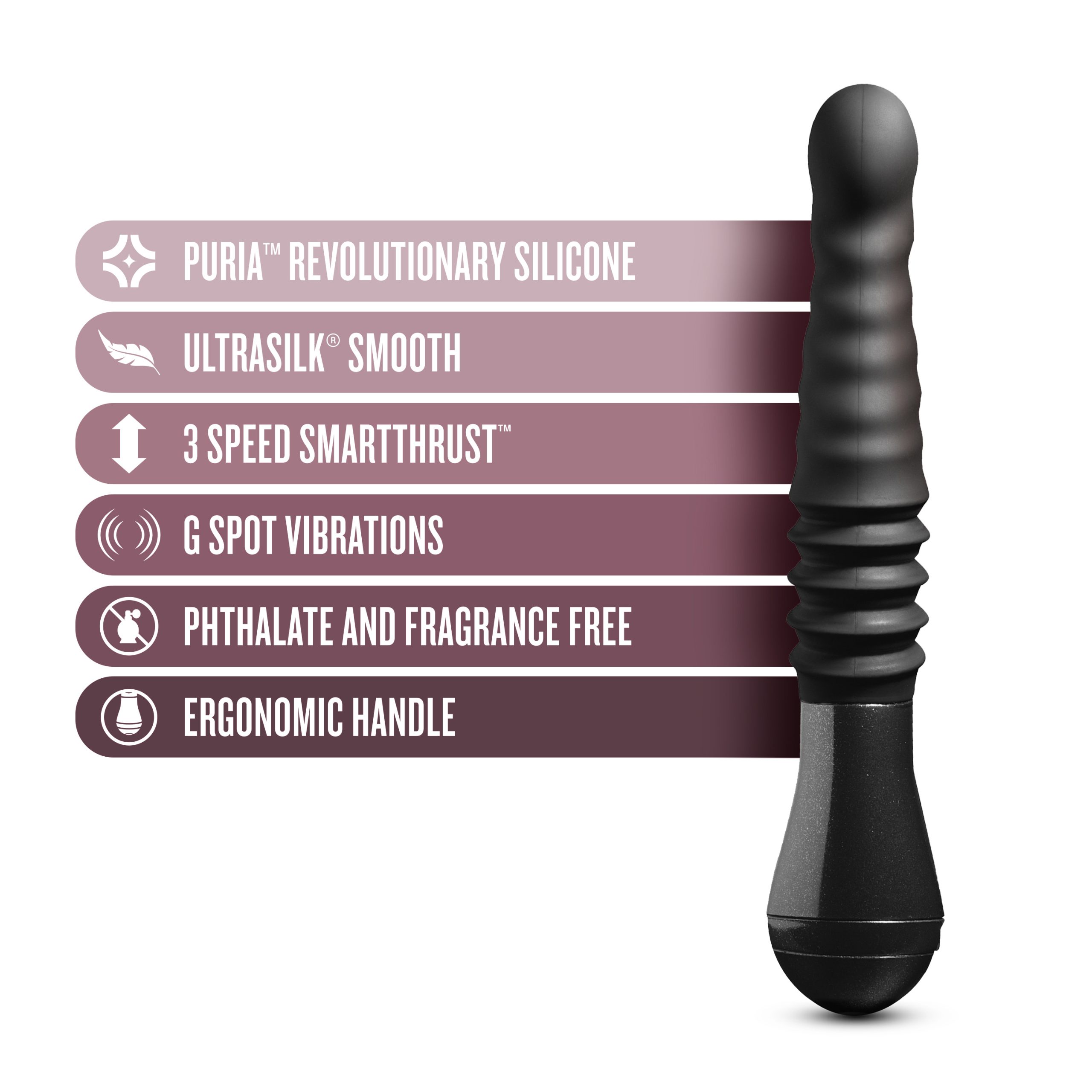 ioM2t1b0code8GnK2CkZc4s4wVyyuaQB Temptasia - Lazarus - Thrusting Dildo - Black - Image 1