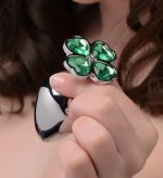 Lucky Clover Gem Anal Plug - Large - Image 3