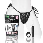 Screaming O 4t - Vibrating Panty Set With Remote Control Ring - Black - Image 4