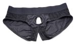 Lace Envy Black Crotchless Panty Harness - L/xl - Image 3