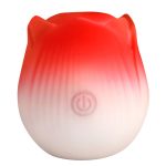 Pulsing Petals Throbbing Rose Stimulator - Red - Image 4