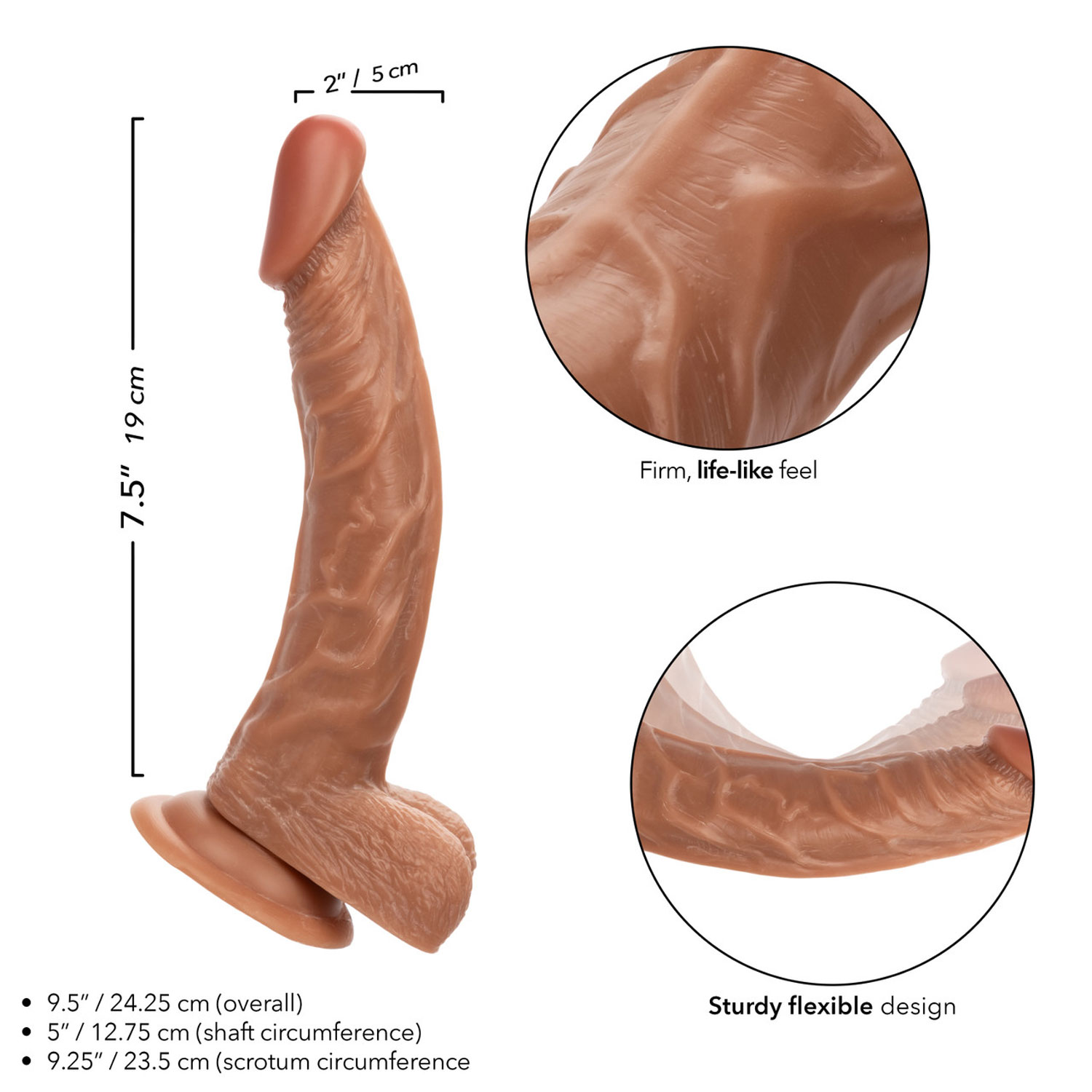 j6KPiIIobE3tHNzd482xMpYVmFvgyMcT Working Stiff the Personal Trainer 7.5" - Brown - Image 1