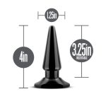 Anal Adventures - Basic Vibrating Anal Pleaser - Black - Image 2