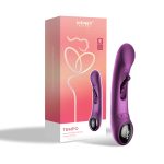Tempo App-Controlled Tapping G-Spot Vibrator - Purple - Image 2