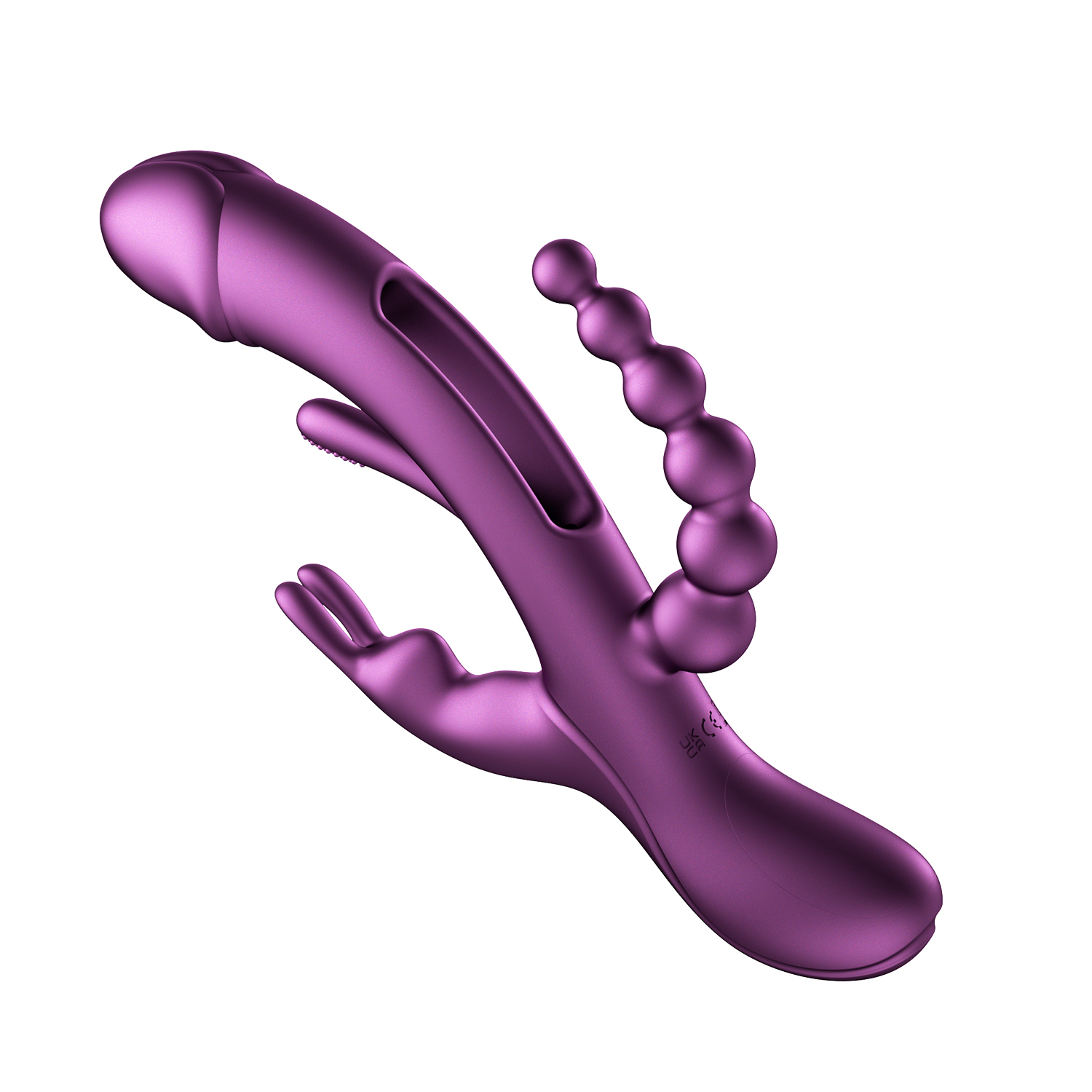 jmXWWej7BPCise617qlPBEH7EQexjI2W Trilux - App Controlled Rabbit Vibrator - Purple - Image 1