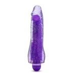 Glow Dicks - Molly Glitter Vibrator - Purple - Image 3