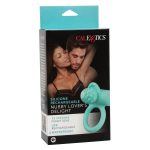 Silicone Rechargeable Nubby Lover's Delight - Blue - Image 4