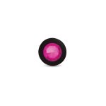 Gemma Pink Gem Black Silicone Plug - Large - Image 8