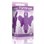 The 9's Flirt Finger Butterfly Finger Vibrator - Purple - Image 8
