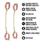 Temptasia Ardor Wrist and Ankle Restraints - Pink - Image 3