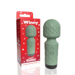 Screaming O Cuties Winny Vibrating Mini Wand - Sage Green - Image 2