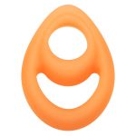 Alpha Glow-in-the-Dark Liquid Silicone Teardrop Ring - Orange - Image 6