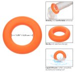 Alpha Liquid Silicone Prolong Large Ring - Orange - Image 5