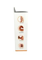 Get Lucky Real Skin 7.5" Dual Layer Dildo Beige