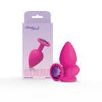 Gemma Purple Gem Pink Silicone Plug - Large - Image 3