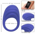 Calexotics Connect Couples Ring - Periwinkle - Image 3