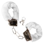 Playful Furry Cuffs - White - Image 2