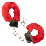 Playful Furry Cuffs - Red - Image 4