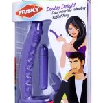 Double Delight Dual Insertion Vibrating Rabbit Cock Ring