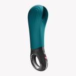Manta Vibrating Masturbator - Bottle Green - Image 2
