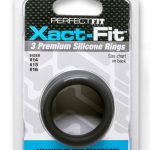 Xact- Fit 3 Premium Silicone Rings - #14, #15, #16