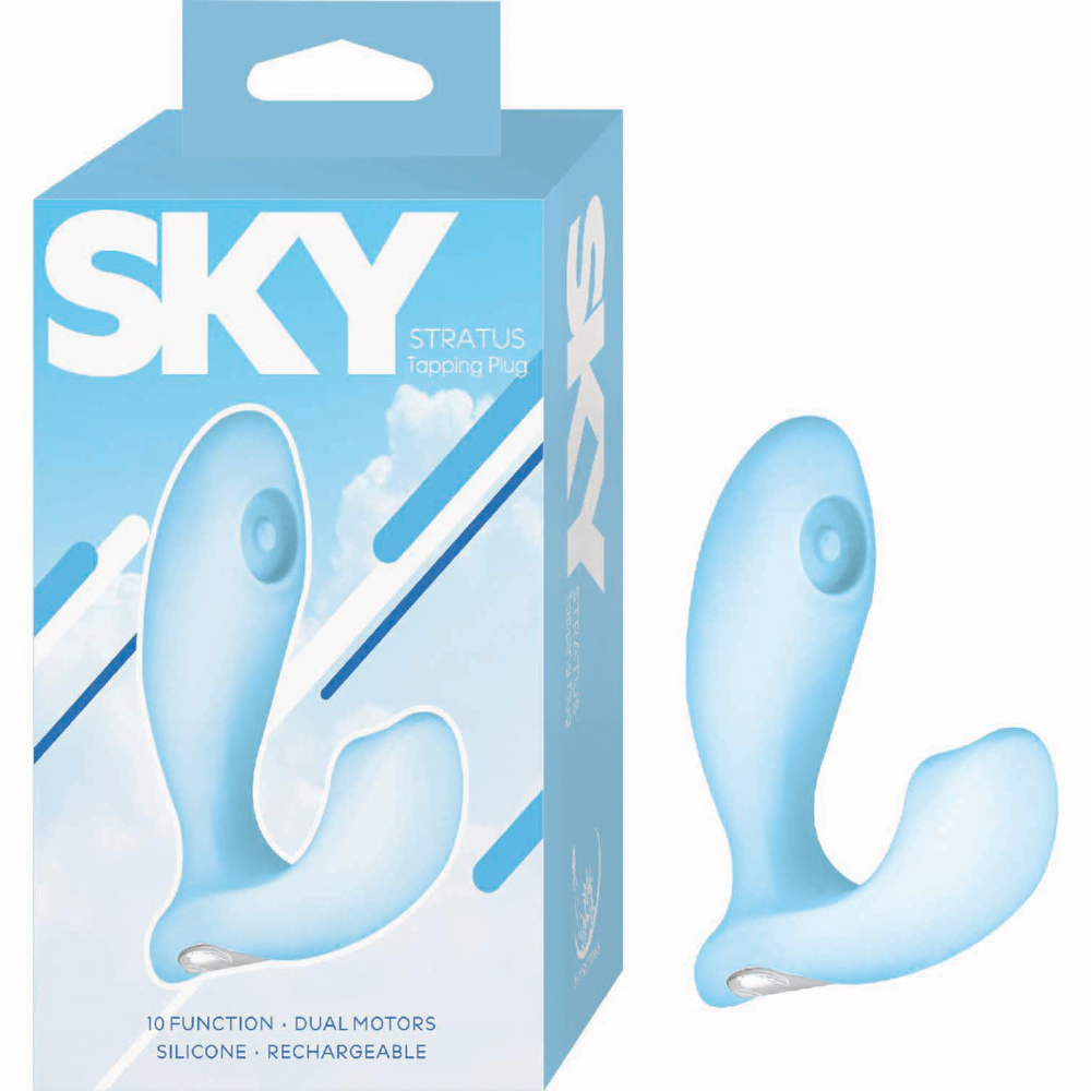 lJGflw5T Sky Stratus Tapping Plug - Blue - Image 1