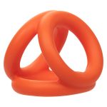Alpha Liquid Silicone Tri-Ring - Orange Orange - Image 6
