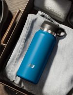 Fuck Flask - Private Pleaser - Blue Bottle - Brown - Image 3