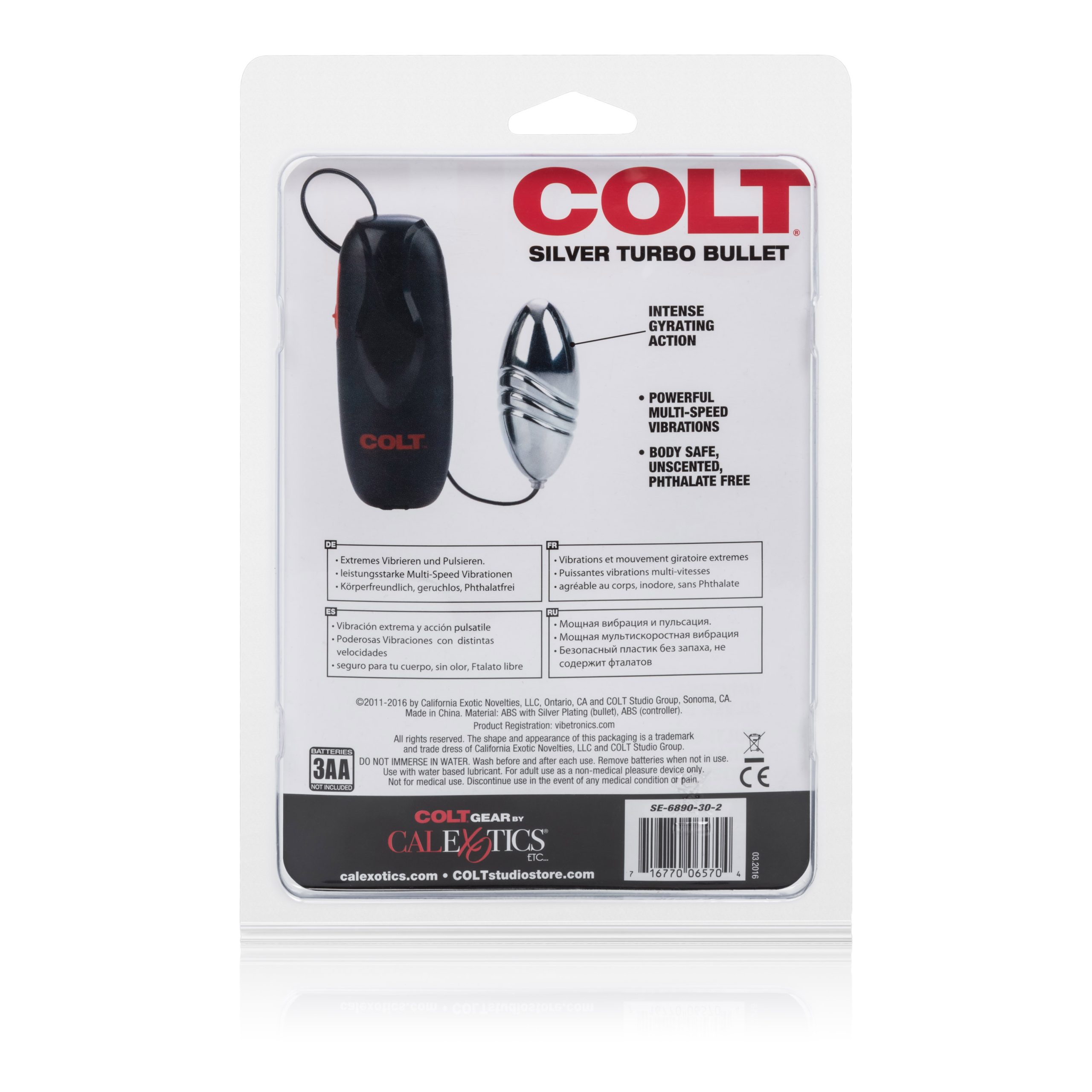 lVdZMQGKtzud7LS8rnrShNsxac7giTVn Colt Turbo Bullet - Silver - Image 1