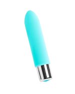 Bam Mini Rechargeable Bullet Vibe - Turquoise - Image 2