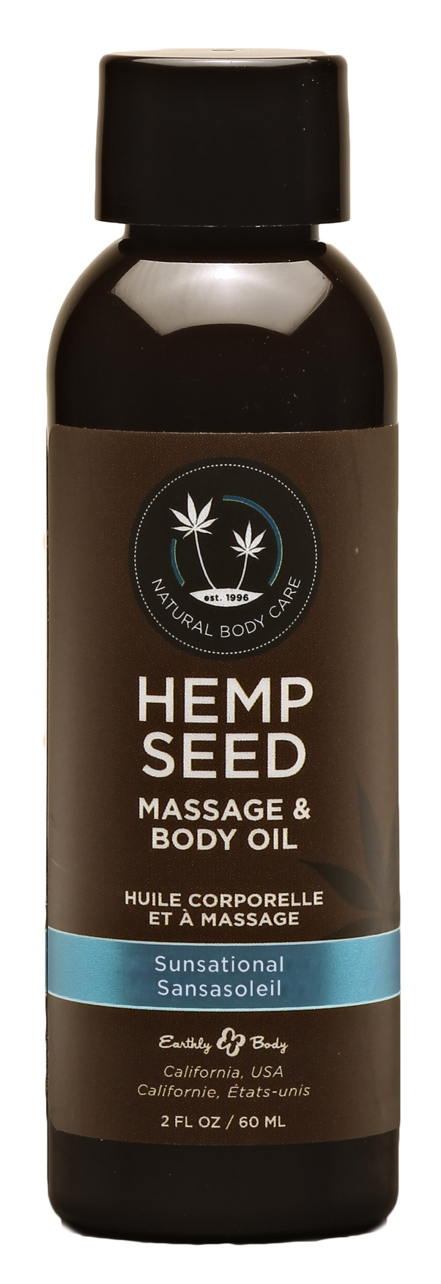 la9KMoLAYYyrZhbOzFUmO9rOIQTzM9Ae Hemp Seed Massage and Body Oil - Sunsational 2 Fl. Oz/ 60ml - Image 1