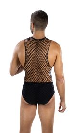 Envy Full Effect Fishnet 2 Piece Set Os - Black - Image 2