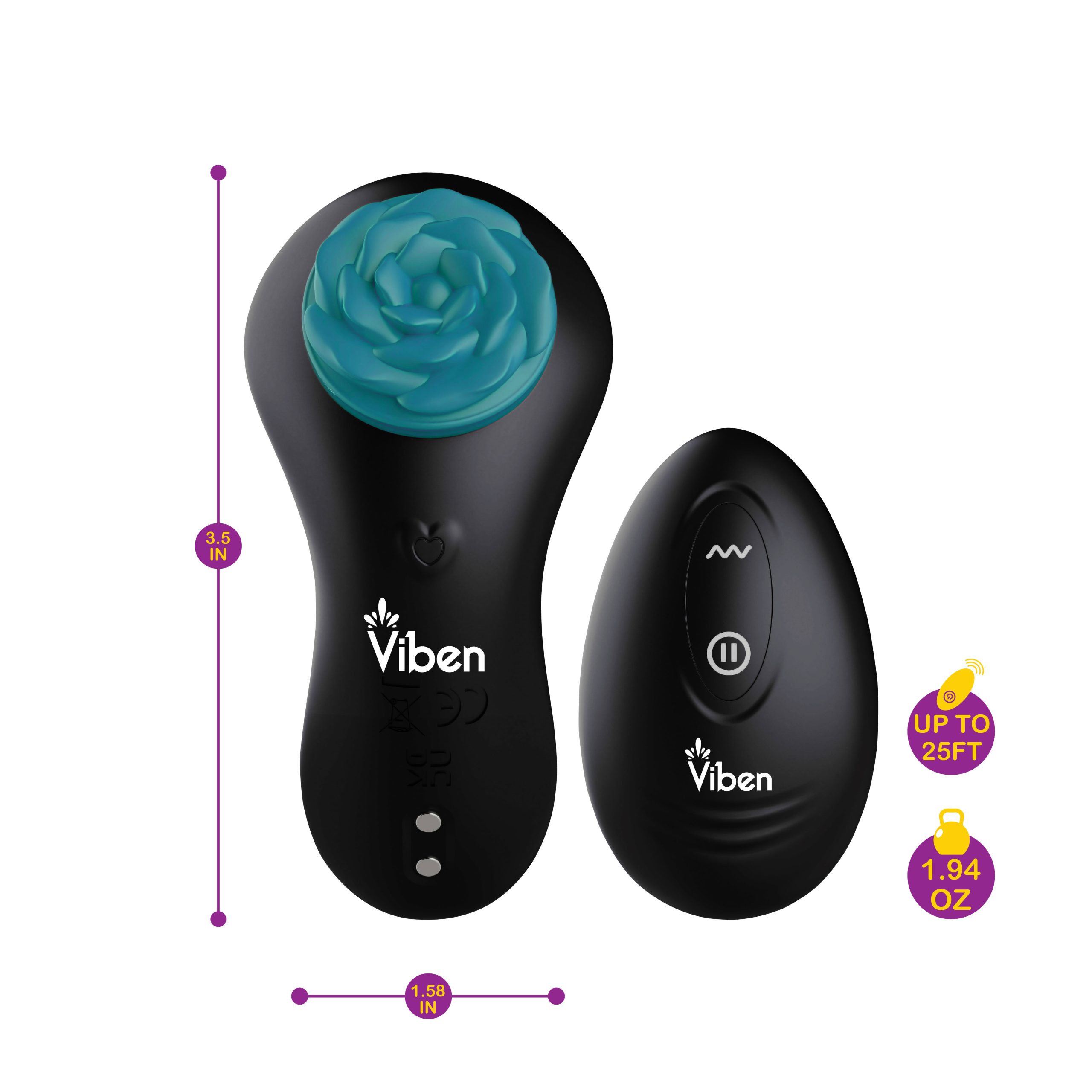 leWRd3yWk10cQ3vEM65Jw7dZMtLWeUow Secret Seduction Remote Panty Vibe - Black/ocean - Image 1