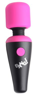 Bang - 10x Vibrating Mini Silicone Wand - Pink - Image 3