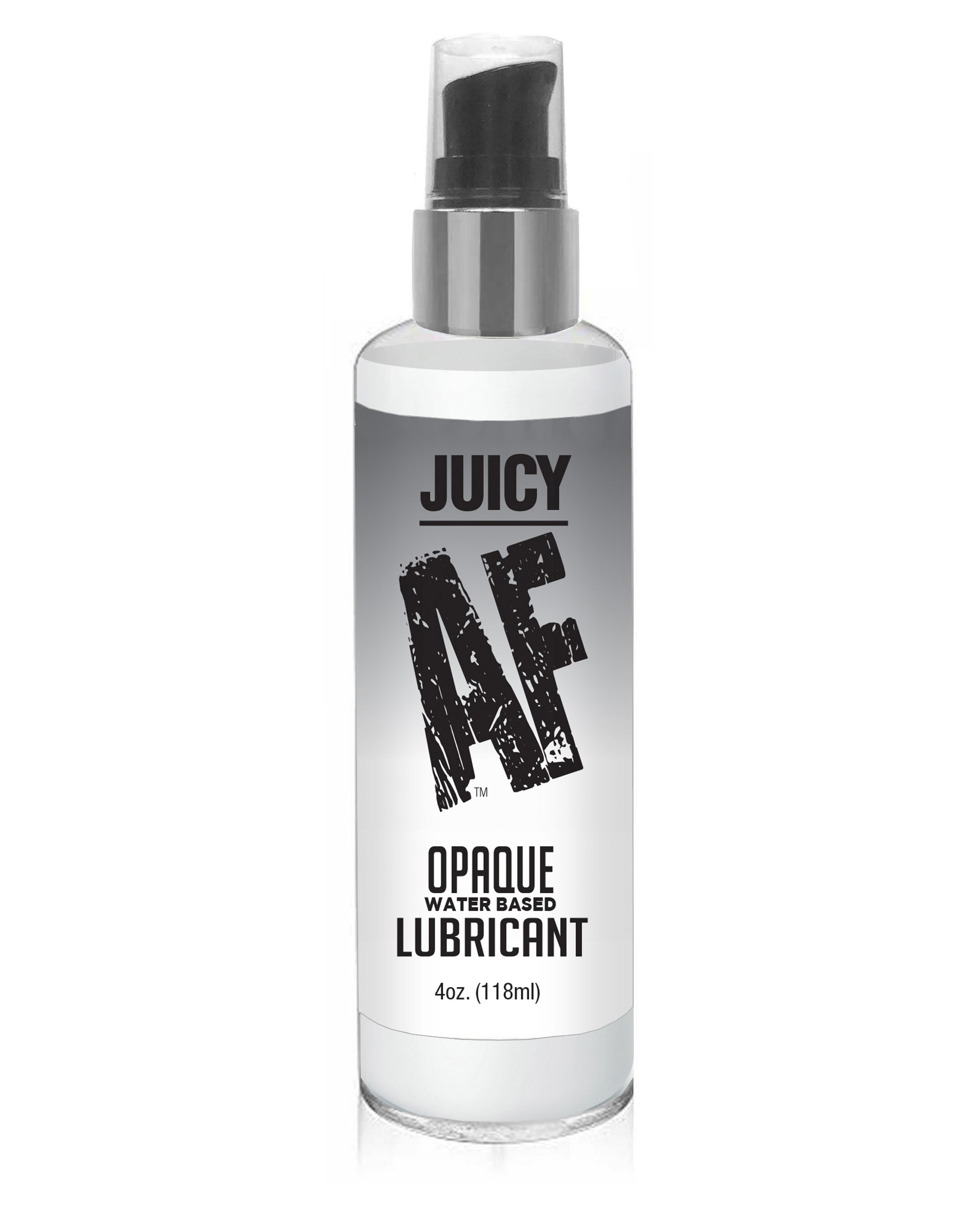 li1HqOa4nhUTSWOy4dI40UR0pO0wV6GS Juicy Af Water-Based Creamy White Opaque Lubricant - 4 Oz - Image 1
