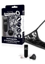 My Secret Charged Remote Control Panty Vibe - Black - Image 5