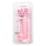 Size Queen 6 inch/15.25 Cm - Pink - Image 3