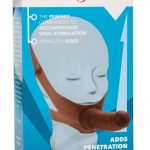 The Original Accommodator Latex Dong - Brown