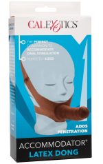 The Original Accommodator Latex Dong - Brown - Image 6