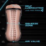 M for Men - Soft and Wet - Pussy With Pleasure Orbs - Self Lubricating Stroker Cup - Vanilla - Image 4