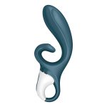 Hug Me - Rabbit Vibrator - Grey/blue - Image 3