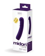 Midori Rechargeable G-Spot Vibe - Deep Purple - Image 3