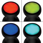 7x Light Up Rechargeable Anal Plug - Small - Image 2