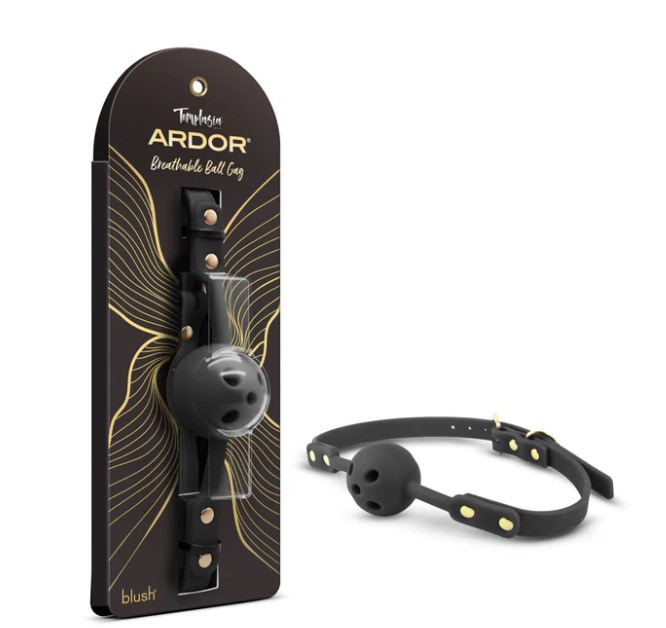 mDNp0Xm2 Temptasia Ardor - Ball Gag - Black - Image 1