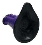 Orion Invader Veiny Space Alien Silicone Dildo - Purple - Image 6