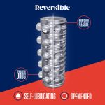 Rize - Swich - Glow in the Dark Self -Lubricating Stroker - Clear - Image 3